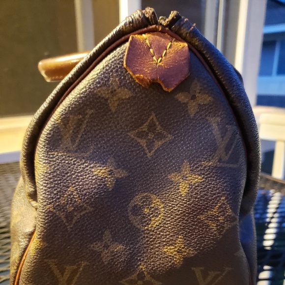 AUTHENTIC LOUIS VUITTON SPEEDY 25 Vintage - Picture 2 of 8